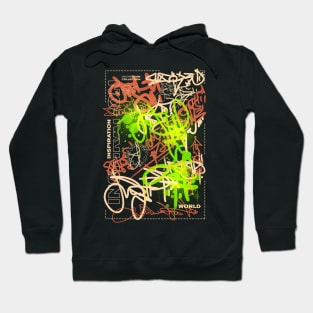 Neon Graffiti / Modern art Hoodie